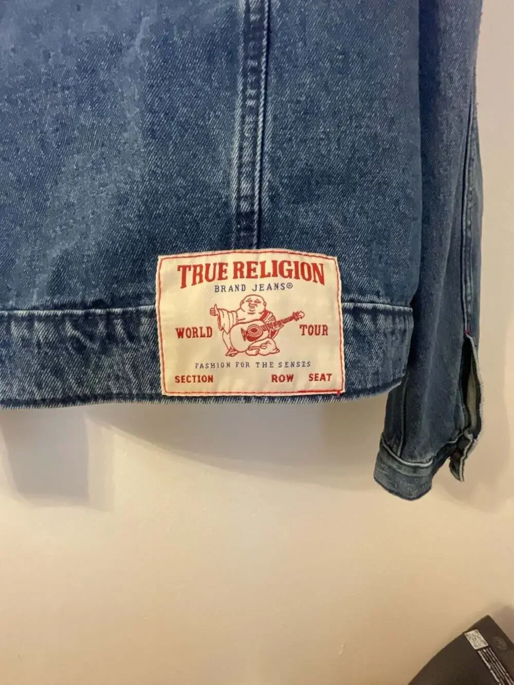 True Religion Men's Jesse SN Trucker Denim Jacket Men’s XL NWT